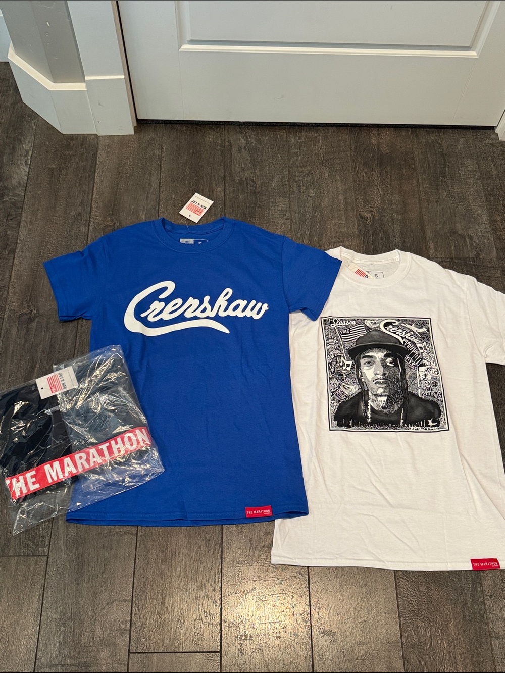 Set of 3: The Marathon Clothing T Shirts - Sz: S - NWT